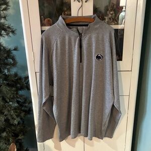 Champion sz 2X Penn State lightweight Quarter-Zip Pullover with Logo euc